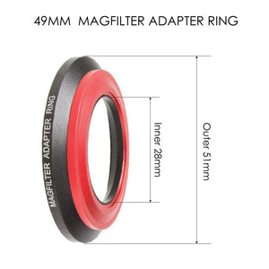 Kamerar MagFilter Magnetic Lens Filter Adapter Rings for Compact Camera