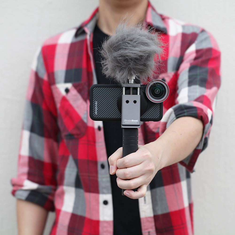 Cinema Mount Smartphone Rig & Aluminum Alloy Grip Handle, Phone Tripod ...
